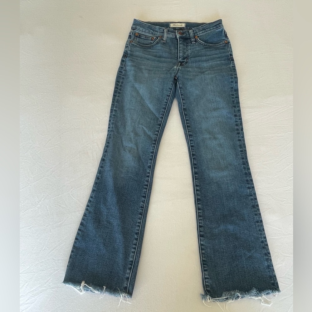 Madewell Kick Out crop jeans